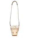 Maison Margiela Women Fire Bucket Bag In Cipria