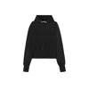 Maison Margiela Firm Fleece Hoodie Woman Black In Black