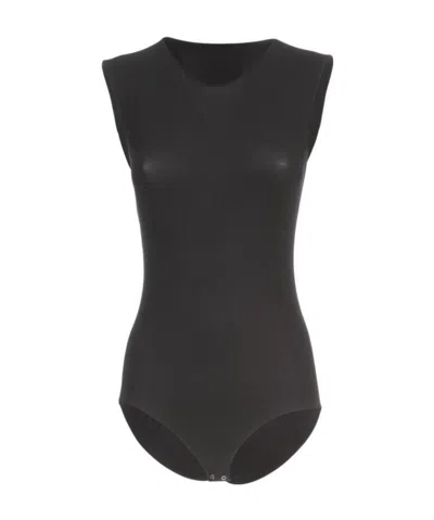 Maison Margiela Fitted Bodysuit In Black