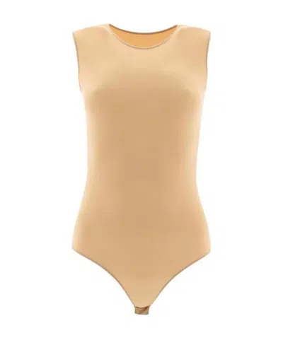 Maison Margiela Fitted Sleeveless Bodysuit In Multi