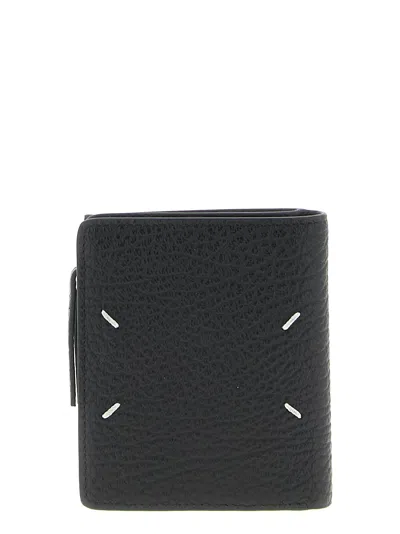 Maison Margiela Flap Wallet In Black