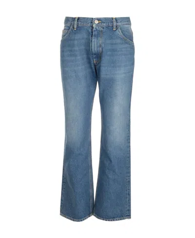 Maison Margiela Flared Denim Jeans In Blue