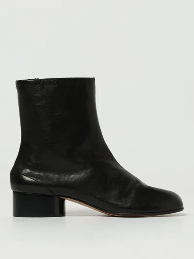 Maison Margiela Flat Ankle Boots  Woman Color Black