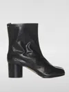 MAISON MARGIELA FLAT ANKLE BOOTS MAISON MARGIELA WOMAN COLOR BLACK,F75569002