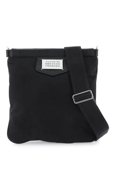 Maison Margiela Flat Glam Slam Bag In Nero