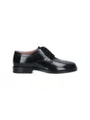 Maison Margiela Tabi Derby Shoes In Black