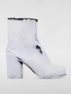 Maison Margiela Tabi Bianchetto Heeled Boots In Weiss