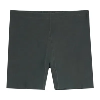Pre-owned Maison Margiela Fleece Short 'washed Black' | Blue | Men's Size 50