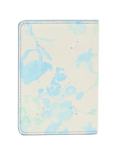 Maison Margiela Floral Card Holder In Multi