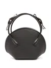Maison Margiela Fortune Small Leather Handbag In Black