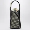 Maison Margiela Fortune Vertical Mesh Bucket Bag In Black