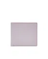 Maison Margiela Four-stitch Bi-fold Leather Wallet In Pink