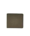 Maison Margiela Four Stitches Card Holder In Green