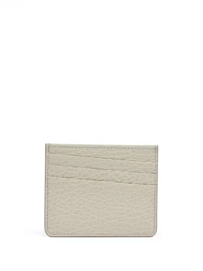 Maison Margiela Four-stitch Cardholder In Neutrals