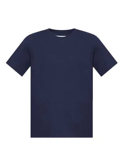 Maison Margiela Four-stitch Crew-neck T-shirt (pack Of Three) In Blue