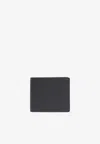 Maison Margiela Four-stitch Leather Bi-fold Wallet In Black