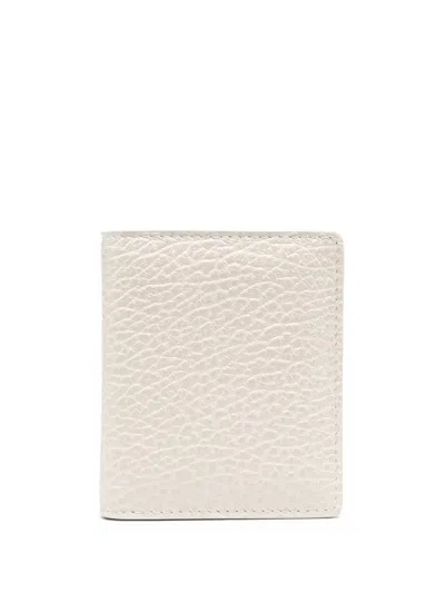 Maison Margiela Four-stitch Bi-fold Wallet In Nude
