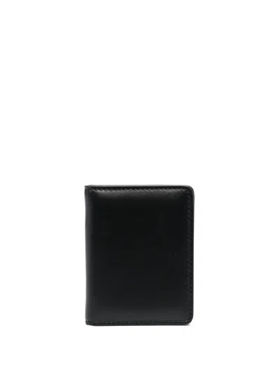 Maison Margiela Four-stitch Bi-fold Wallet In Black