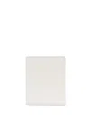 Maison Margiela Bi-fold Leather Wallet In Weiss
