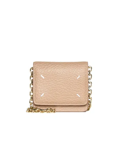 MAISON MARGIELA MAISON MARGIELA FOLDOVER TOP CHAIN-LINKED WALLET