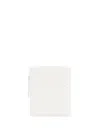 Maison Margiela Bi-fold Grained-leather Wallet In Weiss