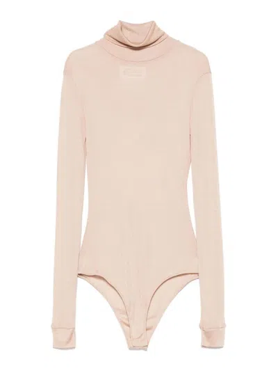 MAISON MARGIELA FOUR STITCH-LOGO BODYSUIT