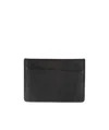 Maison Margiela Four-stitch Logo Cardholder In Black