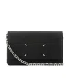 Maison Margiela Subtle Four-stitch Logo Rectangular Bag In Black
