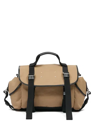 Maison Margiela Four-stitch Logo Tote Bag In Pink