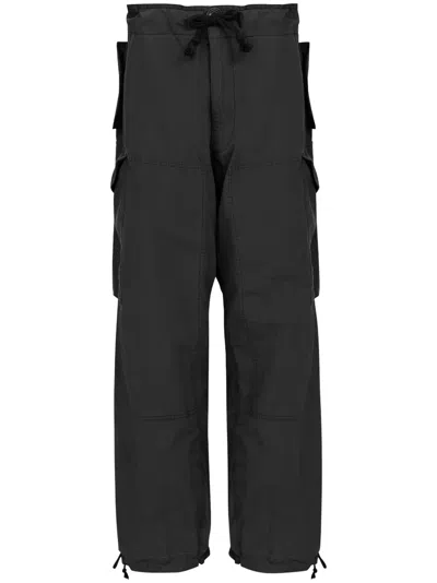 MAISON MARGIELA FOUR-STITCH LOGO TRACK PANTS