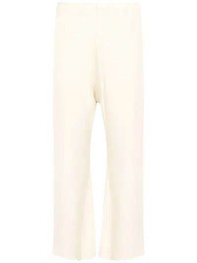 Maison Margiela Four-stitch Logo Track Pants In Neutrals