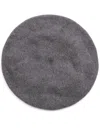 Maison Margiela Grey Four Stitch-logo Virgin Wool Beret In Grey