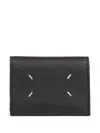 Maison Margiela Medium Chain Wallet Unica In Black