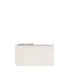 Maison Margiela Four-stitch Logo Zip-up Wallet In White