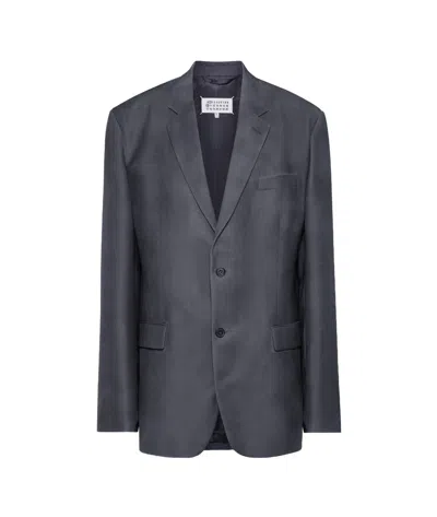 MAISON MARGIELA MAISON MARGIELA SINGLE-BREASTED STRAIGHT HEM BLAZER
