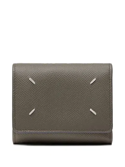 Maison Margiela Four-stitch Wallet In Brown
