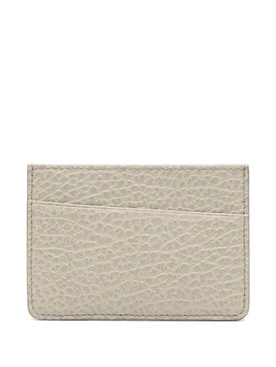 Maison Margiela Four-stitch Wallet In Grey