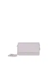 Maison Margiela Four-stitch Wallet-on-chain In Gray