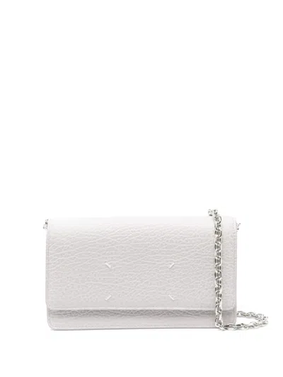 Maison Margiela Four-stitch Wallet-on-chain In Violett