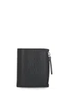 Maison Margiela Flap Wallet In Black