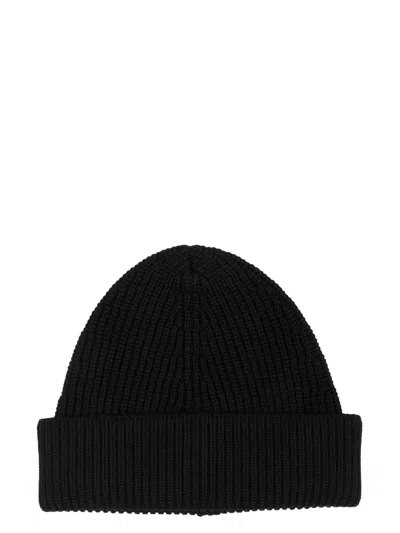 Maison Margiela Four Stitches Beanie In Blue