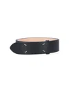 Maison Margiela Belt 45 Mm In Black