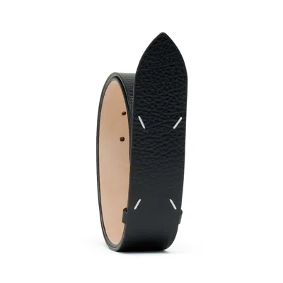 Maison Margiela Four Stitches Belt Unisex Black