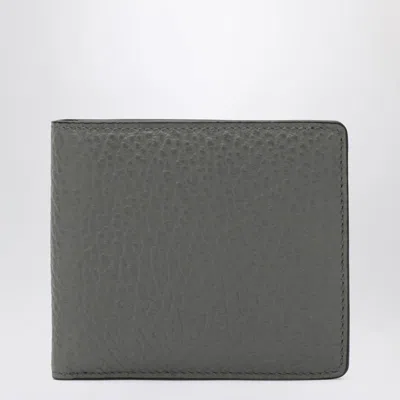 Maison Margiela Four Stitches Bi-fold Wallet In Gray