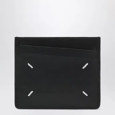 MAISON MARGIELA FOUR STITCHES BLACK CARD HOLDER