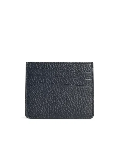 Maison Margiela Four Stitches Black Leather Card Holder