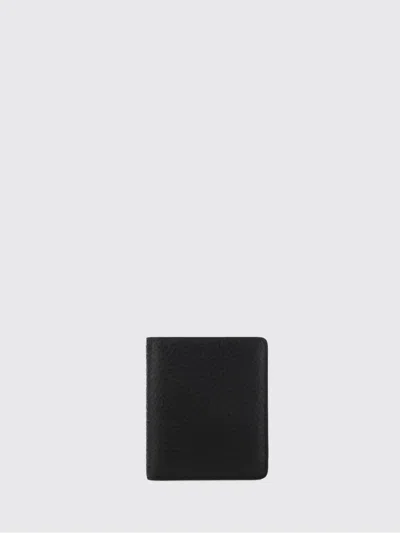 Maison Margiela Four Stitches Calfskin Bifold Wallet In White