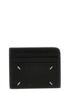 Maison Margiela 'four Stitches' Card Holder In Black