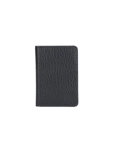 Maison Margiela Four Stitches Card Holder In Black