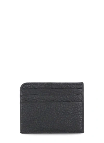 Maison Margiela Four Stitches Card Holder In Black
